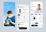 mobile app design in figma, business app design, mobile app ui ux